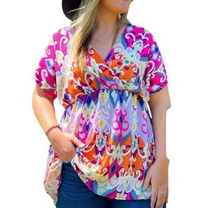 Heimish USA Womens Multicolor  Top  Size M